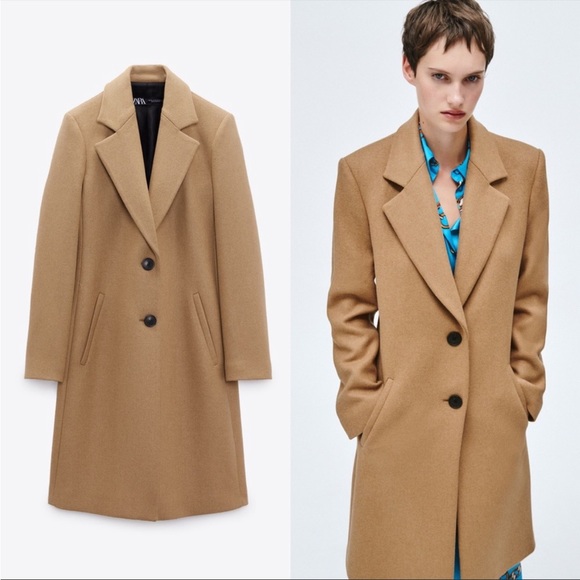 Menswear style Zara Wool Coat - Picture 2 of 7